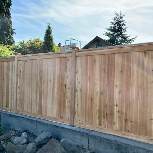 Fence installation service in Edmonds